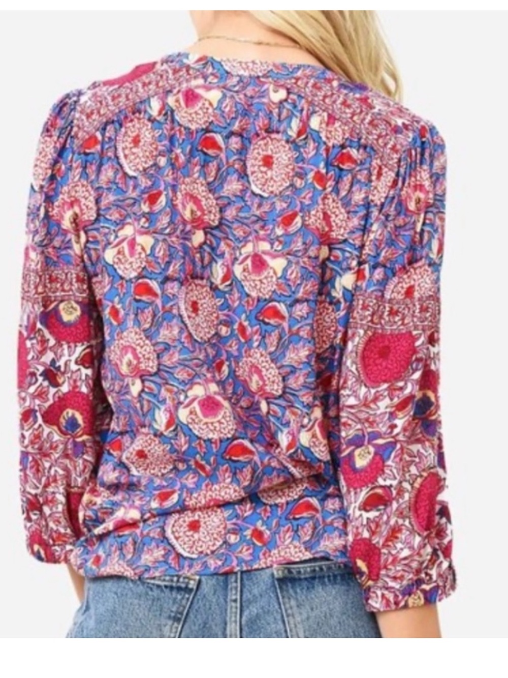 ba&sh VLAD floral top - Picture 12 of 15